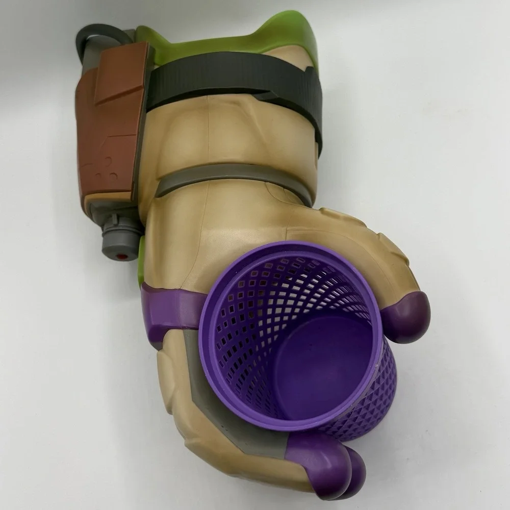 Disney Parks Buzz Lightyear Gauntlet Cup Holder. Lights Up & in Excellent Shape.